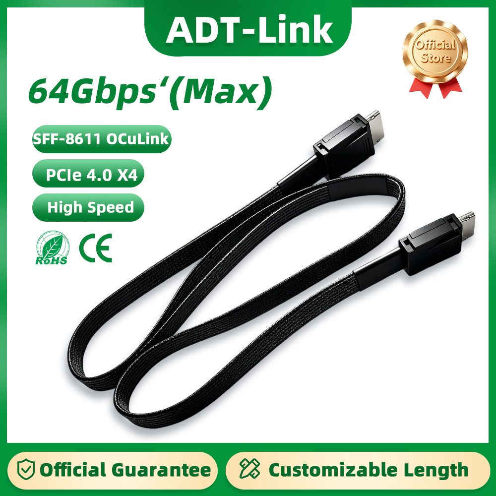 Kabel Ekstensi ADT-Link 64Gb M - Oculink Egpu Mini Pc ulasan dan harga