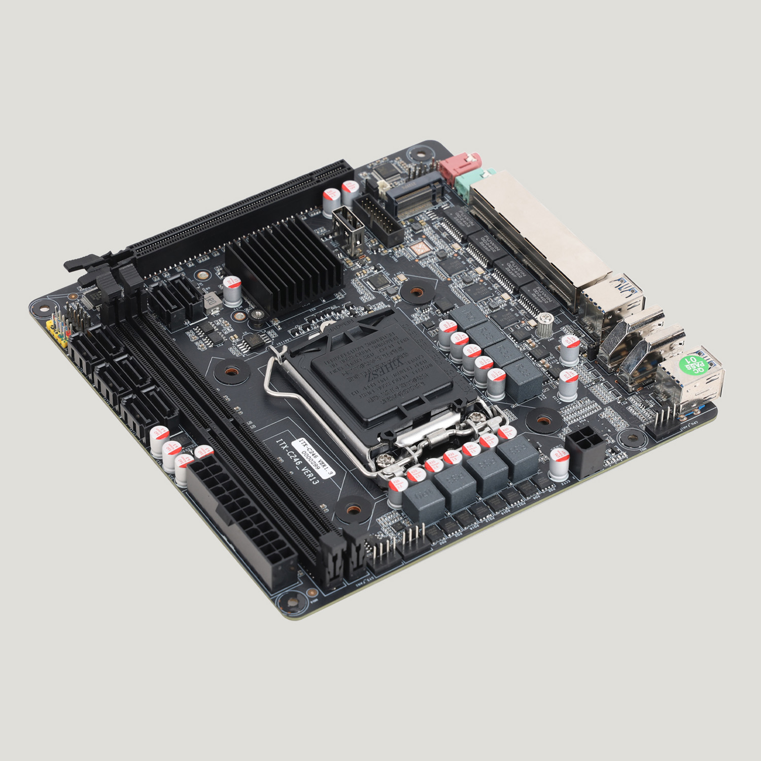 Motherboard LGA1151 C246 Vpro  - Nas Motherboard 8 Sata Mini Itx ulasan dan harga
