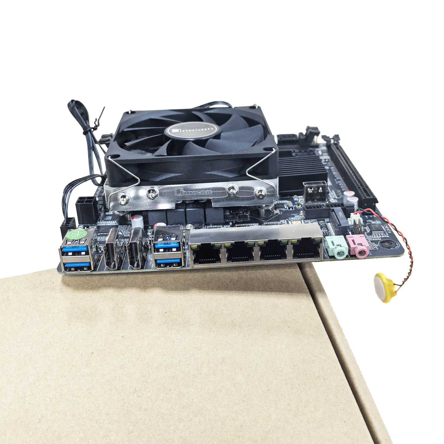 Motherboard E-2124/2124G C246  - Nas Motherboard 8 Sata Mini Itx ulasan dan harga